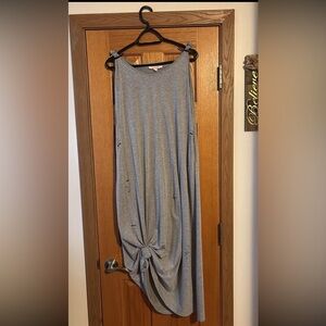 Distressed dress